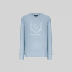 CORVUS SWEATSHIRTS MEN SAD BLUE