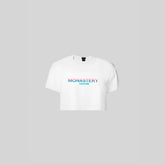 LILAC CROP TOP OVERSIZE WOMEN WHITE