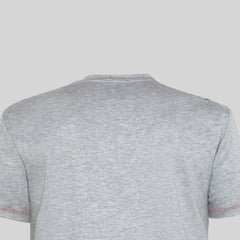 BROOKLIN T-SHIRT MEN JASPED GREY