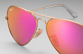 Lentes de sol RAY BAN color Fucsia espejo 0RB3025 112/1Q58