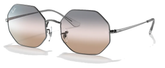 Lentes de Sol Ray Ban RB1972 004/GC 54 OCTAGON 1972 BI-GRADIENT