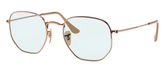 Lentes de Sol Ray Ban RB3548N 91310Y 51 HEXAGONAL WASHED EVOLVE