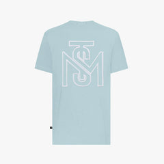 MOON T-SHIRT MEN BABY BLUE