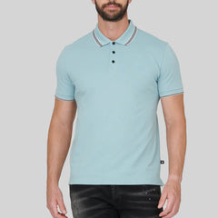 PTOLOMEO POLO MEN BLUE SAD