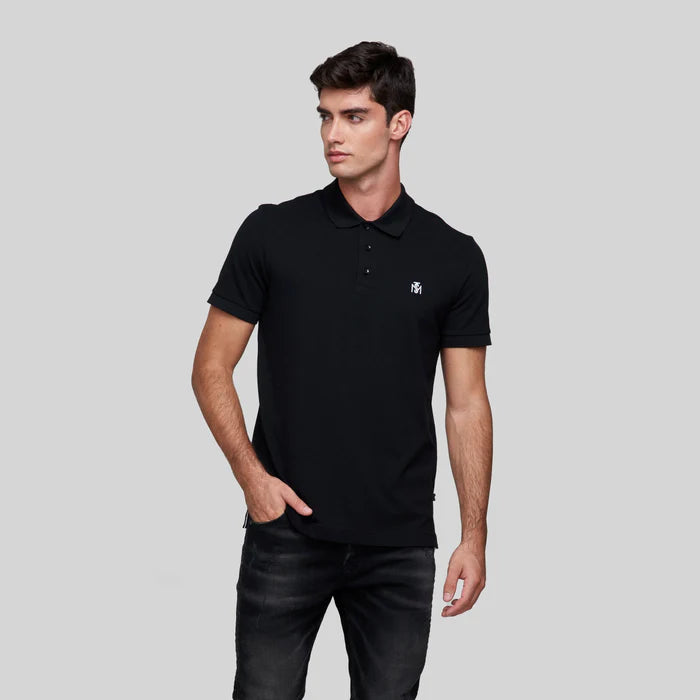 DELFOS POLO MEN BLACK