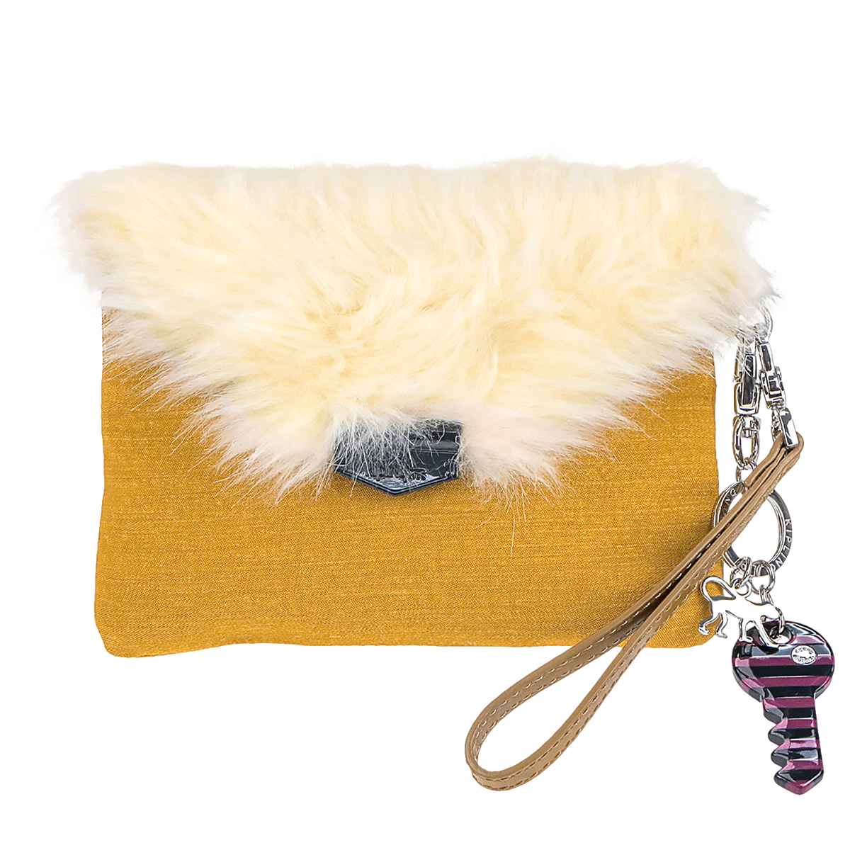 CARTERA KIPLING FURRY PHAENNA MUSTARD YELLOW