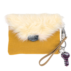 CARTERA KIPLING FURRY PHAENNA MUSTARD YELLOW