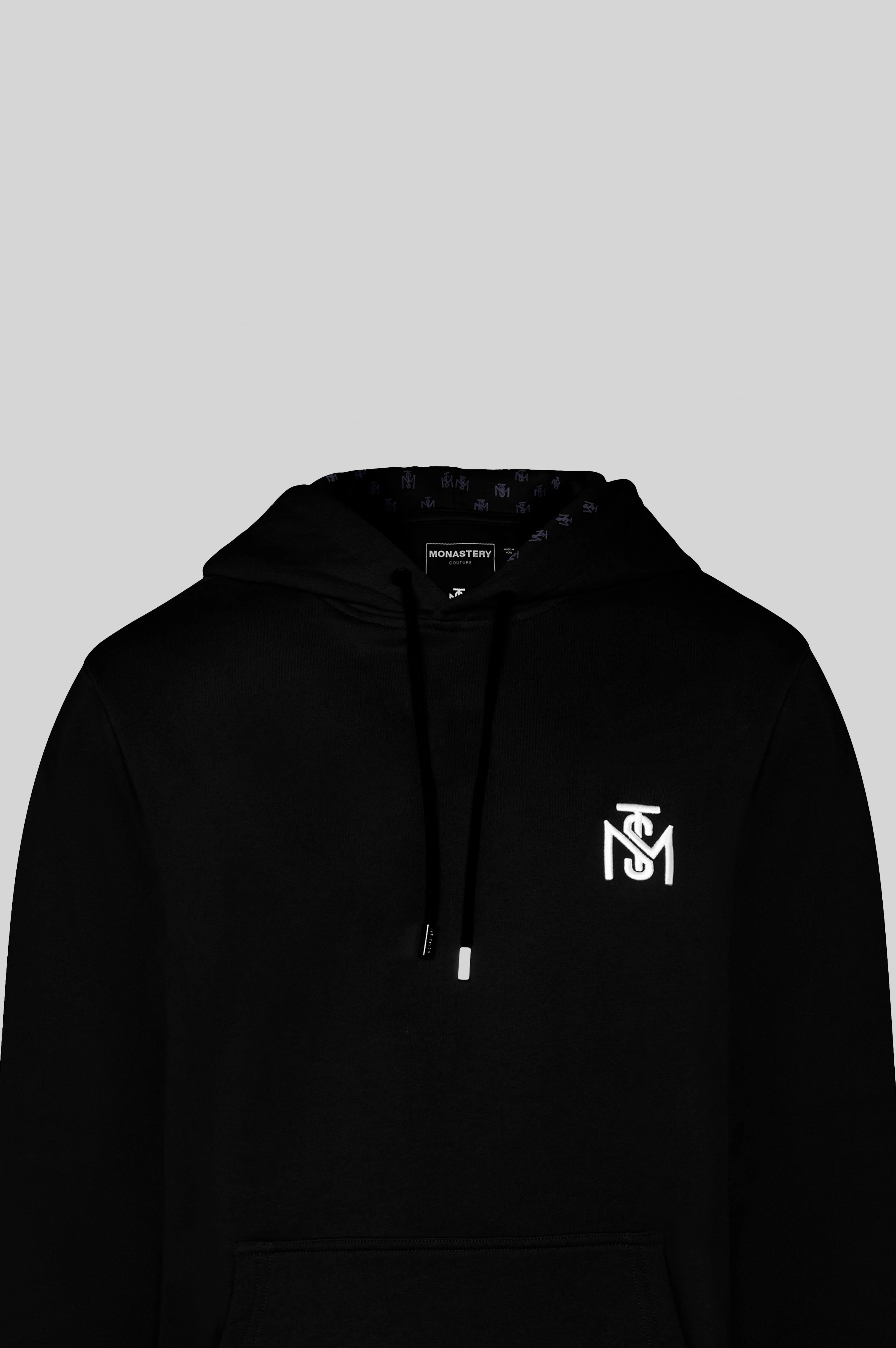 MASSIMO HOODIE MEN BLACK