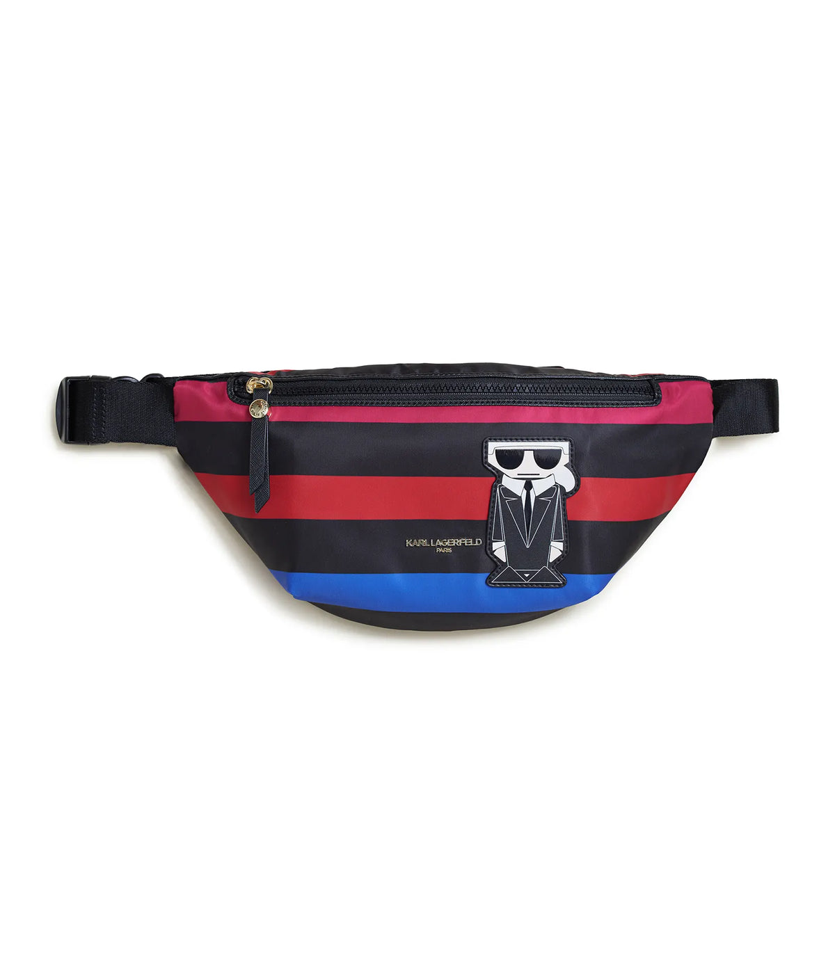 BANANO AMOUR BELT BAG STRIPE PRT BL